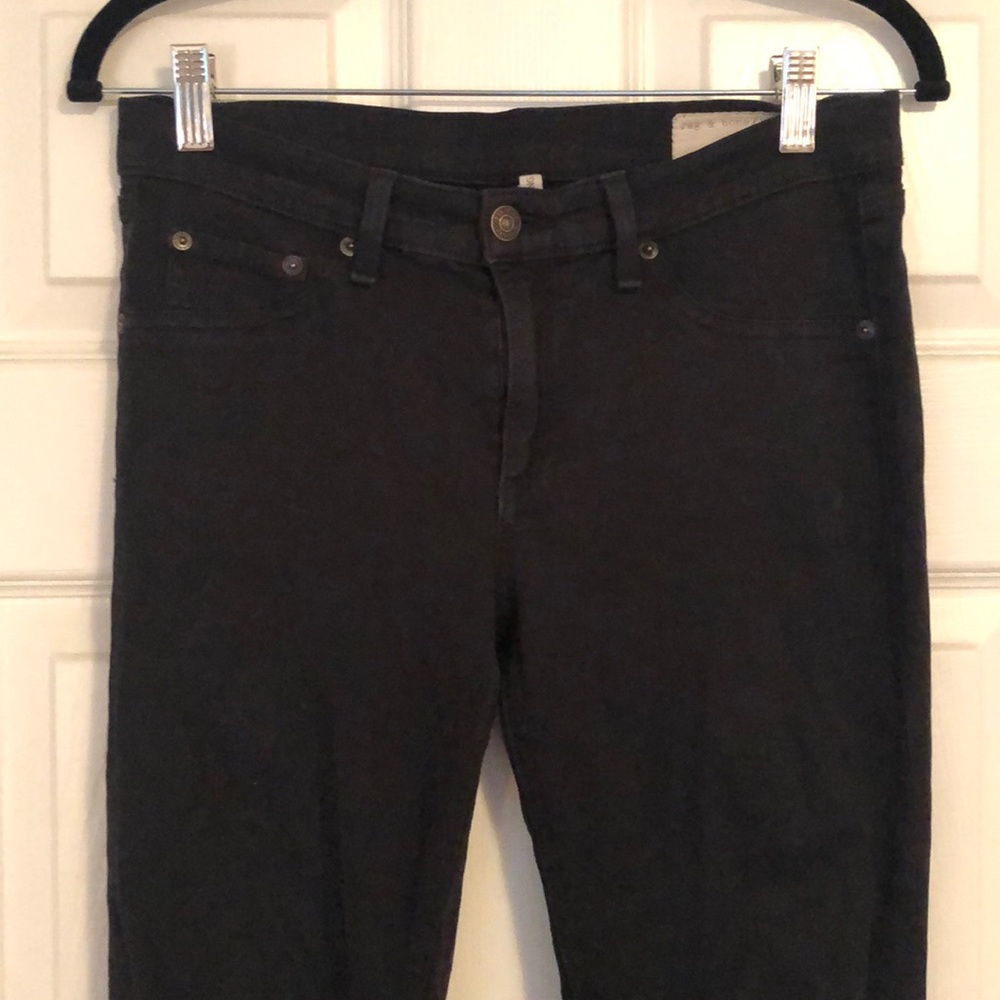 Rag & Bone Black Skinny Jean